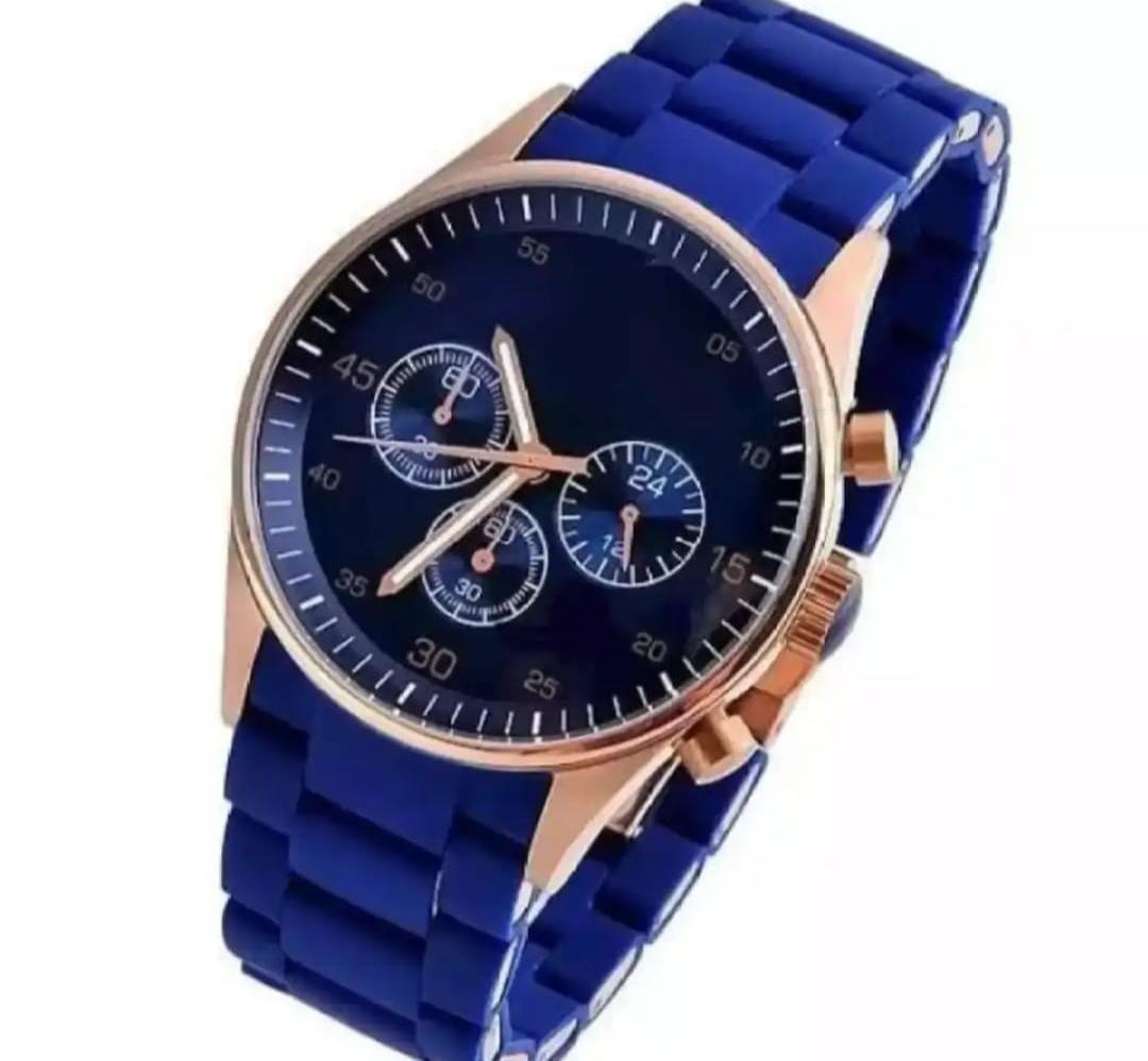 Men's Round Stainless steel chain watch - NF Collections